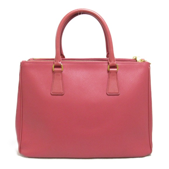 Prada Pink 2Way Leather Saffiano Leather Bag Tote - Picture 1 of 10
